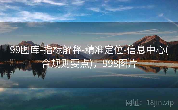 99图库-指标解释-精准定位-信息中心(含规则要点)，998图片