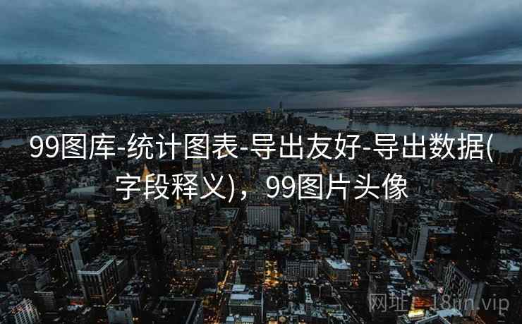 99图库-统计图表-导出友好-导出数据(字段释义)，99图片头像